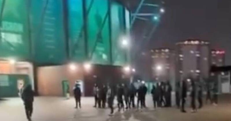 Raging Celtic fans gather outside Parkhead and chant for board to go after St Mirren defeat