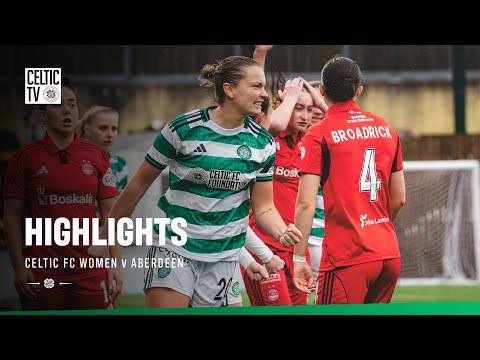SWPL Highlights | Celtic v Aberdeen (14/12/25)