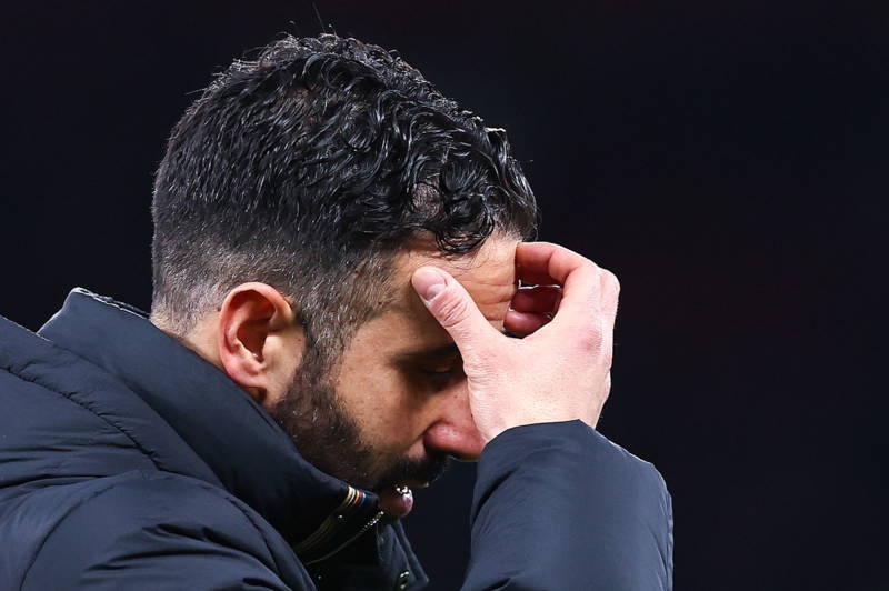 Watching Man Utd last night was terrifying in its implications for Celtic.