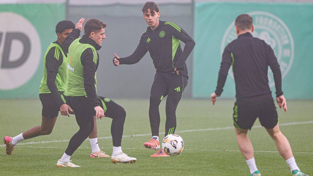 Training Gallery: Dundee United v Celtic