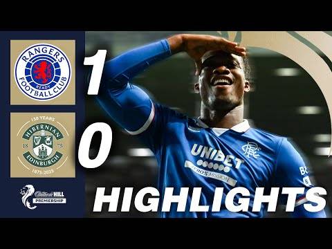 Rangers 1-0 Hibernian | HIGHLIGHTS | William Hill Premiership Rangers 1-0 Hibernian | HIGHLIGHTS | William Hill Premiership