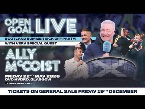🏴󠁧󠁢󠁳󠁣󠁴󠁿 SCOTLAND SEND-OFF PARTY WITH ALLY MCCOIST! 🎉🎤🤣