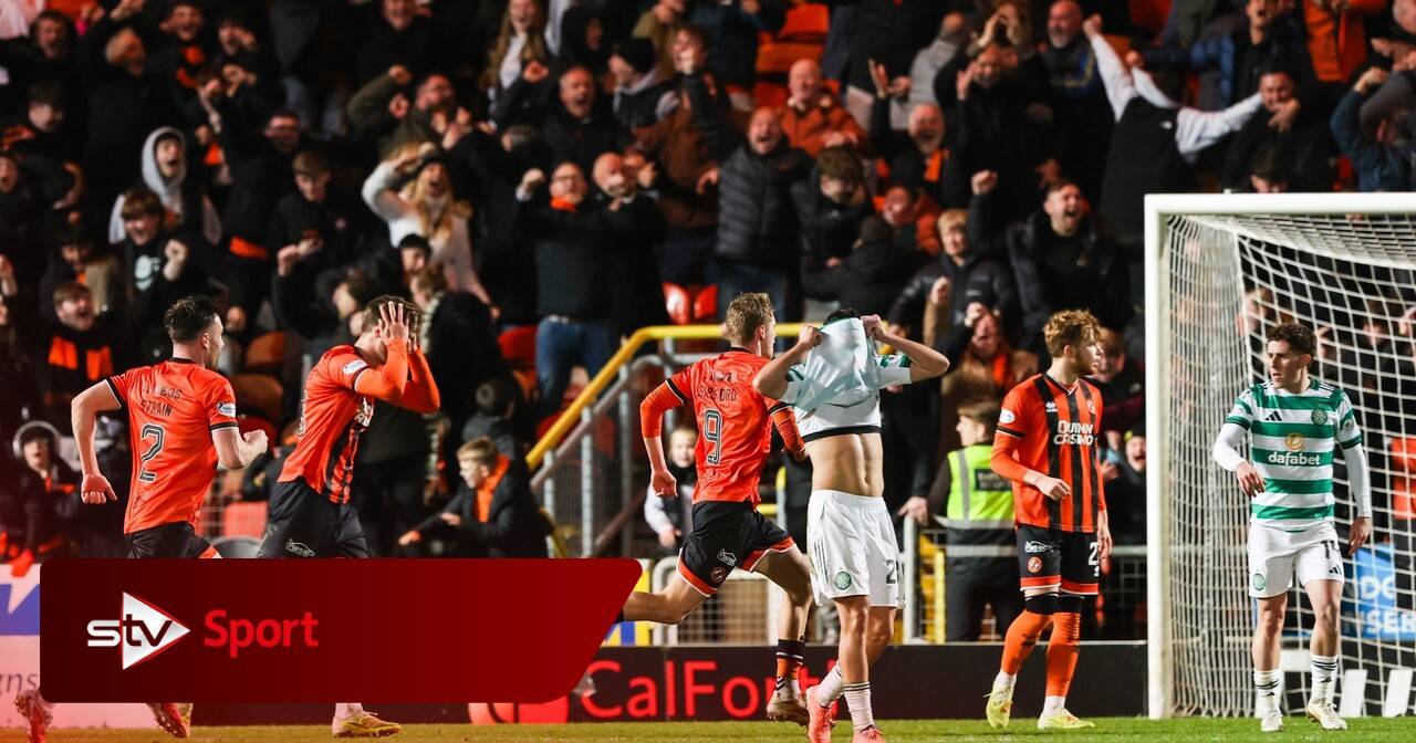 Dundee United fight back to inflict fourth successive defeat on Wilfried Nancy’s Celtic