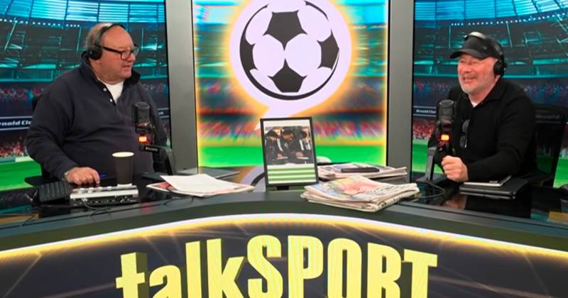 Ally McCoist whips out Wilfried Nancy snap in giddy Celtic troll as Rangers hero pleads ‘don’t sack him’