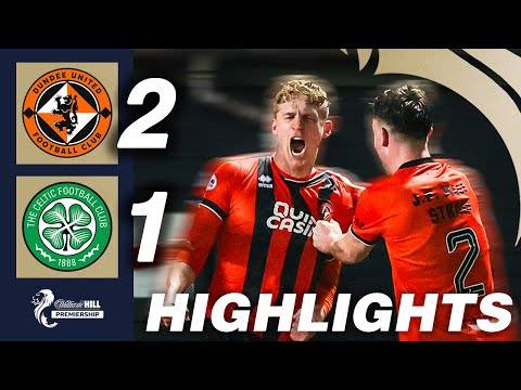 Dundee United 2-1 Celtic | HIGHLIGHTS | William Hill Premiership