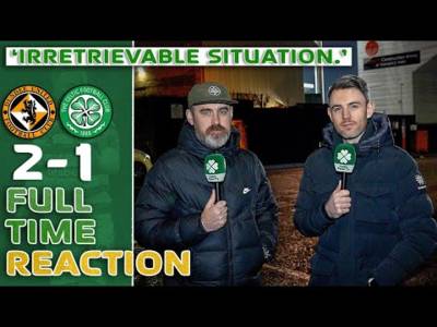 Dundee United 2-1 Celtic | ‘Irretrievable Situation.’ | Full-Time Reaction Dundee United 2-1 Celtic | ‘Irretrievable Situation.’ | Full-Time Reaction