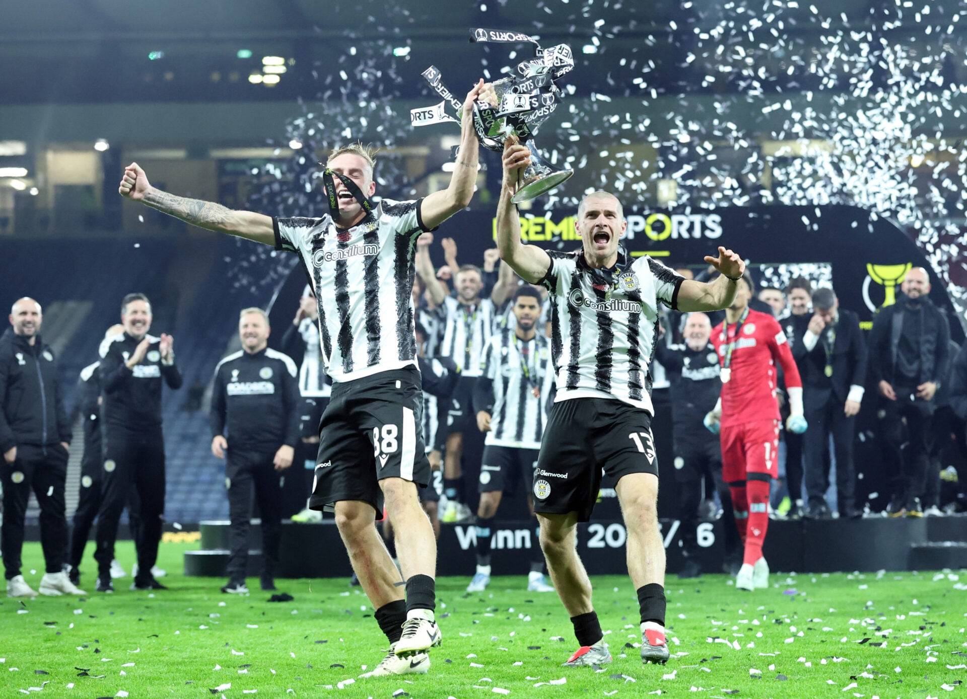 St Mirren star can’t stop talking about Celtic, even after Premier Sports Cup final win