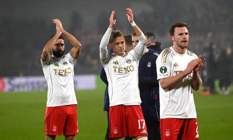 Nicky Devlin admits Aberdeen didn’t give fans enough to ‘shout about’ in Europe, but Dons still confident they can maintain Premiership surge at Celtic