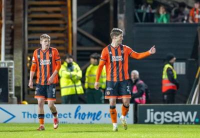 Celtic ‘not in the best shape’ says Dundee United goalscorer