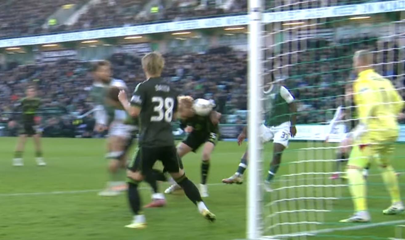 What Willie Collum said in defence of contentious Celtic handball decision