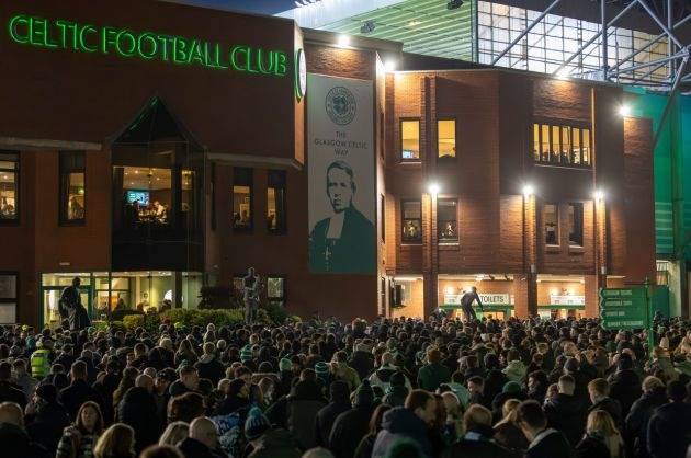 Celtic Fan Demonstration Being Held At 2pm