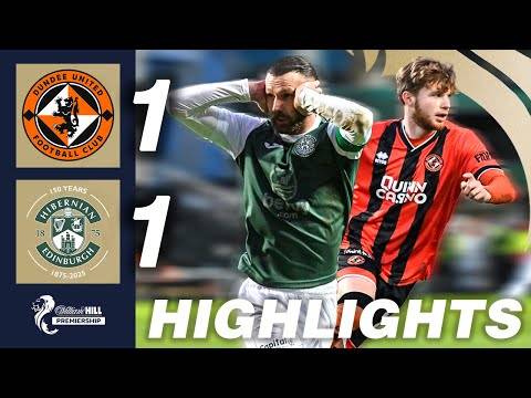 Dundee United 1-1 Hibernian | HIGHLIGHTS | William Hill Premiership Dundee United 1-1 Hibernian | HIGHLIGHTS | William Hill Premiership