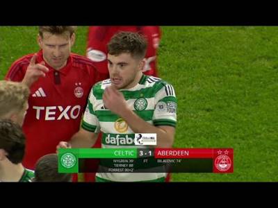 Full Time Scenes Celtic 3-1 Aberdeen | Wilfried Nancy 1st Celtic Win