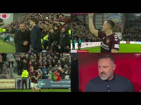 FULL TIME SCENES | Hearts 2-1 Rangers | Hearts Go 12 Points Clear Of Rangers