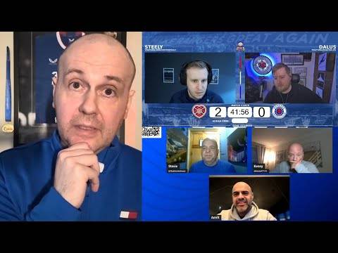 GLORIOUS Rangers Fans MELTDOWN After Hearts Defeat?