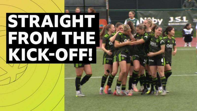 Watch: Celtic’s McAneny scores after just four seconds