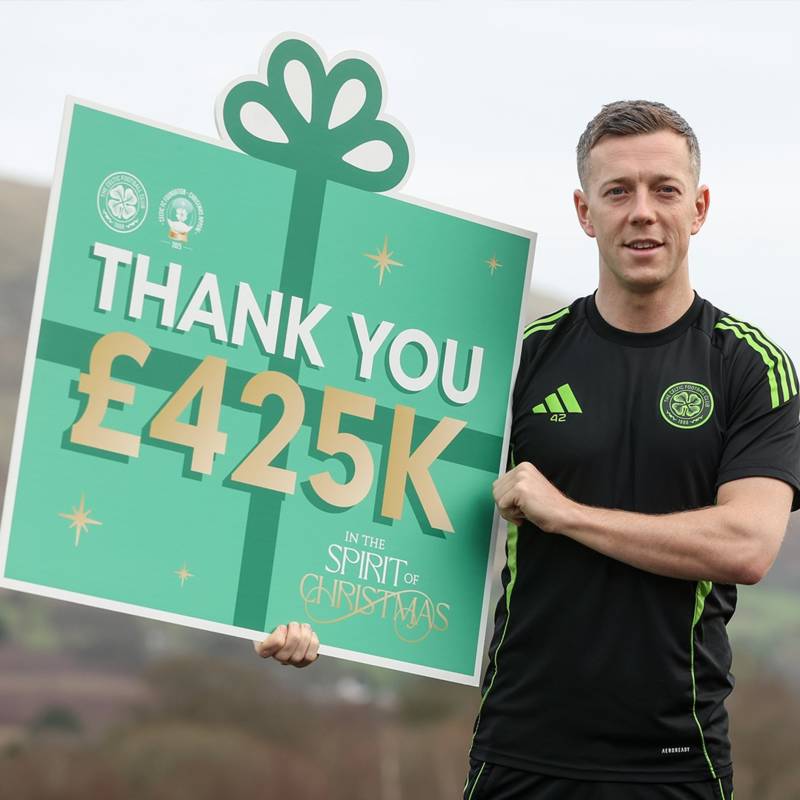 Celtic FC Foundation Christmas Appeal raises and distributes record total of £425K