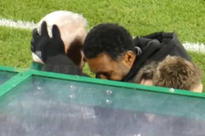 Unseen Wilfried Nancy celebrations in dugout as he savours first Celtic win