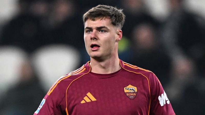 Celtic handed Evan Ferguson transfer boost by AS Roma manager