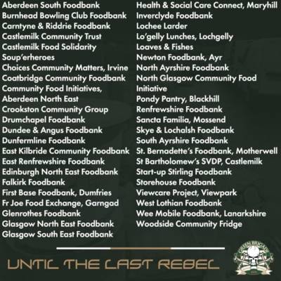 Photos: Celtic Fan Charitable Collections Update Photos: Celtic Fan Charitable Collections Update