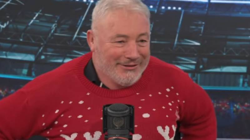Rangers hero Ally McCoist offers a glimpse into his Christmas Day plans – with a rude twist