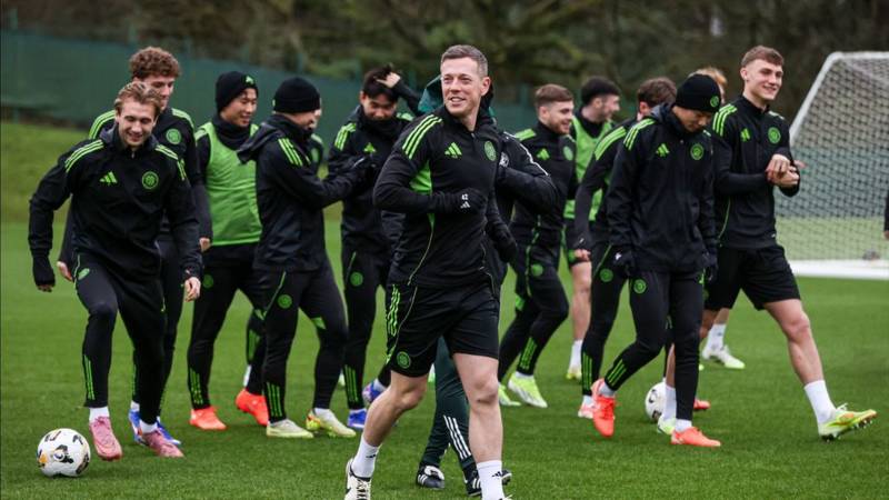 Training Gallery: Livingston v Celtic