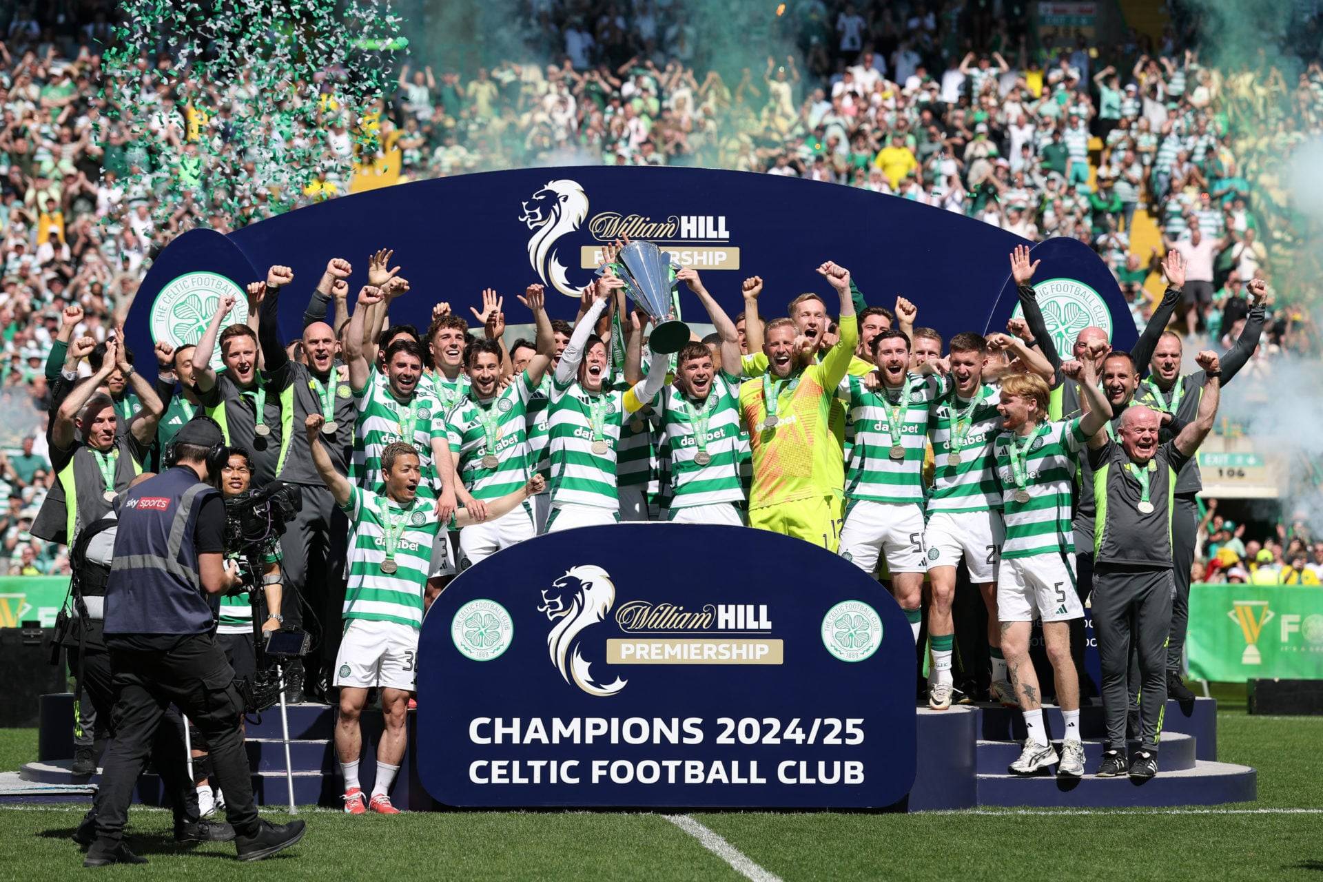 Michael Stewart makes his feelings clear on title race, with blunt Celtic, Hearts and Rangers verdict
