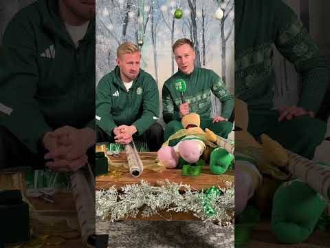 One question. Two goalkeepers. Many, many casseroles 😂🎅 🇩🇰 vs 🇫🇮 Christmas dinners 🍽️ #CelticFC🍀