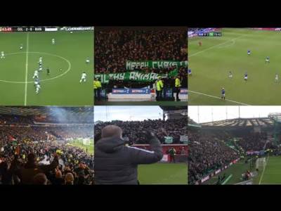 Celtic Fans Sing Jingle Bells & Merry Christmas To Rangers 🎄Merry Christmas Ya Filthy Animals