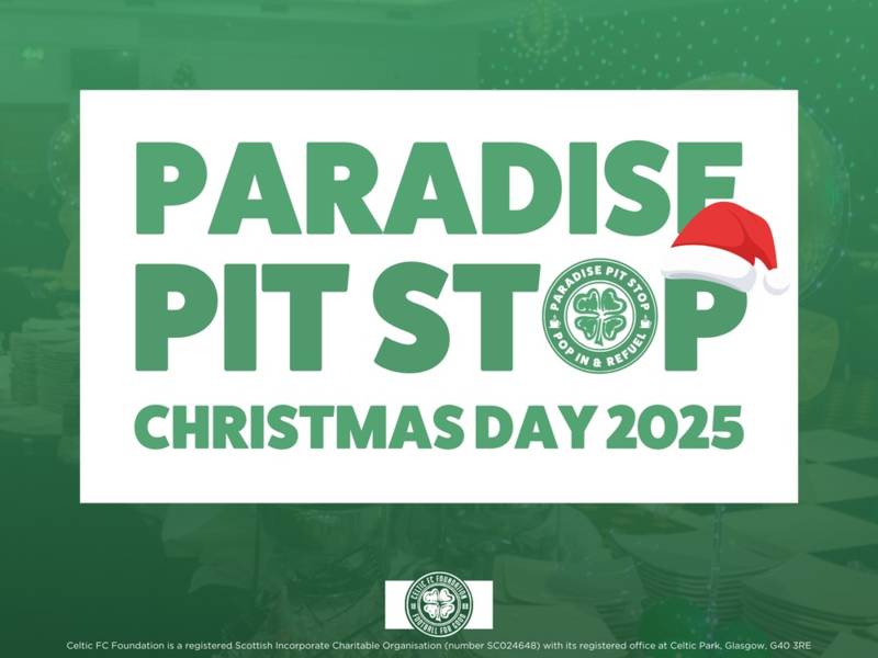 In the Spirit of Christmas: Celtic FC Foundation opens Celtic Park for third Christmas in a row