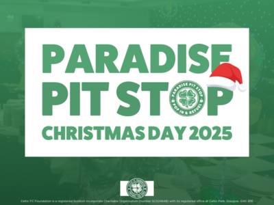 In the Spirit of Christmas: Celtic FC Foundation opens Celtic Park for third Christmas in a row