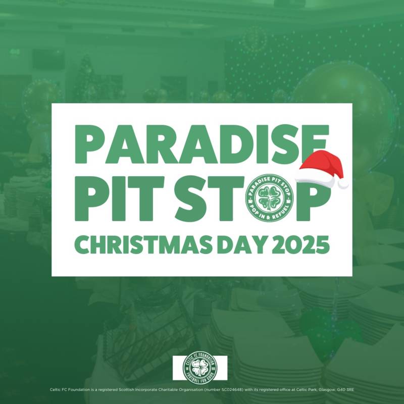 In the Spirit of Christmas: Celtic FC Foundation Opens Celtic Park for Third Christmas in a Row