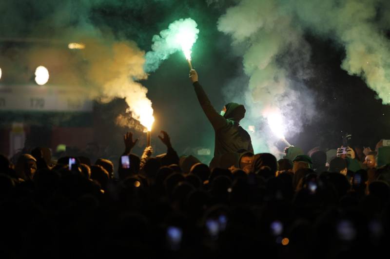 Steve Nicol and Craig Burley tell their American audience the truth about Celtic Park