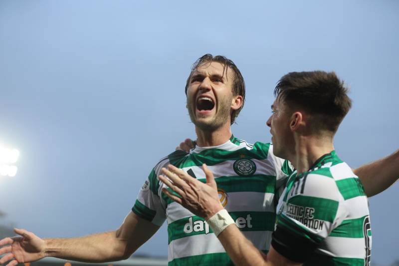 Benjamin Nygren brace sets up Celtic win in six-goal thriller against Livingston