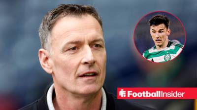 Chris Sutton slaughters Kieran Tierney before blasting Celtic teammate who baffled him vs Livingston
