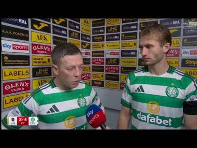 Callum Mcgregor & Benjamin Nygren Post Match Reaction | Livingston 2-4 Celtic