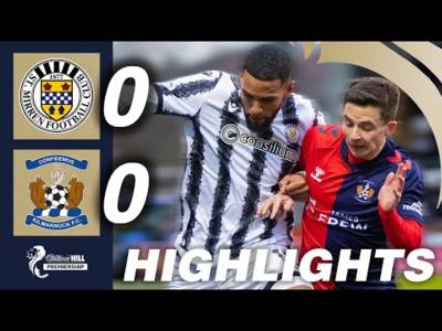St. Mirren 0-0 Kilmarnock | HIGHLIGHTS | William Hill Premiership