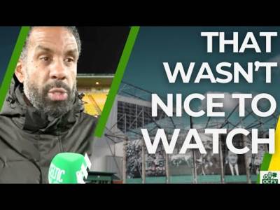 Celtic manager sticking to it and not playing to the gallery