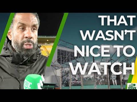 Celtic manager sticking to it and not playing to the gallery