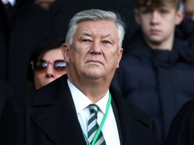 ‘Horrific’ abuse towards Celtic chairman Peter Lawwell shows ‘ugly side of football’, says ex-Aberdeen chief