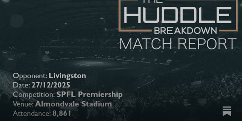 Livingston 2, Celtic 4 &ndash; 27th December, 2025