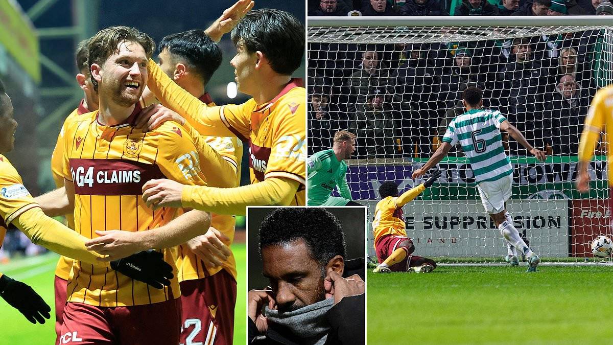Motherwell 2 Celtic 0: Wilfried Nancy’s confused side are outfought, outpassed and outclassed