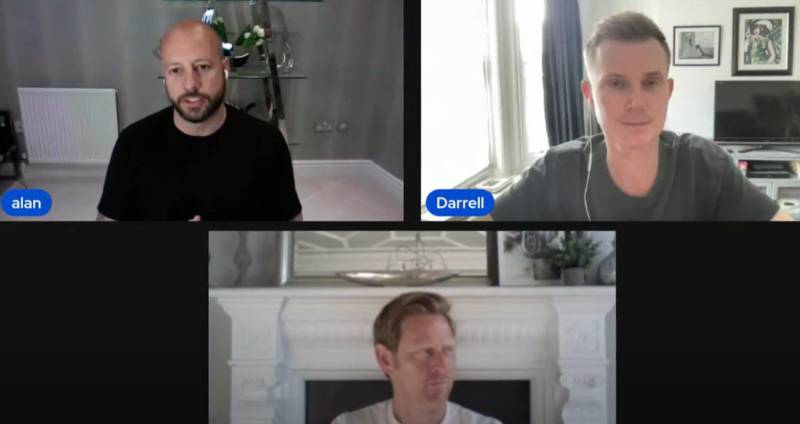 ‘Shocking’ – Michael Stewart and Alan Hutton’s off-air ‘heated discussion’ over Rangers penalty row