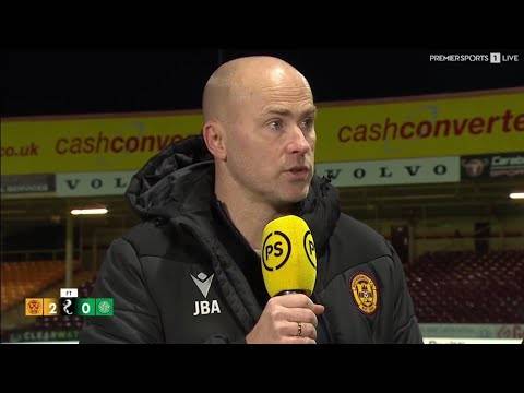 BRILLIANT Motherwell Manager Explains Tactical Plan To Beat Celtic | Motherwell 2-0 Celtic