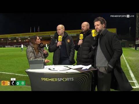 GREAT Post Match Analysis & Goals With Motherwell Manager, Mulgrew & Hutton | Motherwell 2-0 Celtic