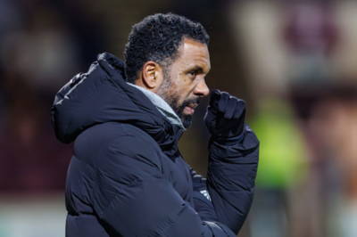 If Michael Nicholson has any balls at all, he’ll make it simple for Nancy: Win at Celtic Park on Saturday or its curtains