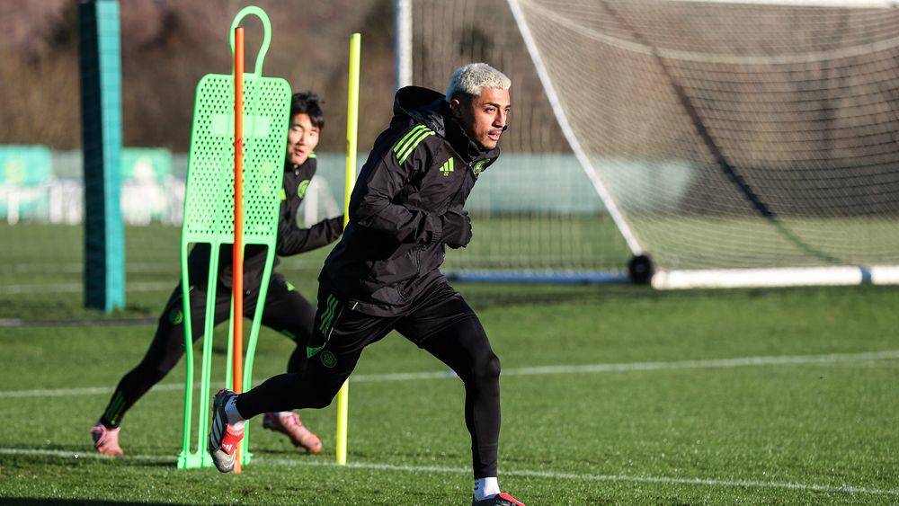Training Gallery: Celtic v Rangers