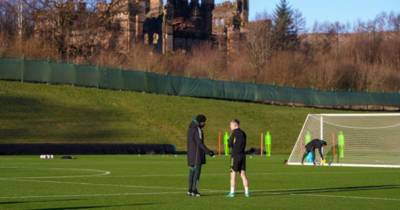 8 things we spotted at Celtic training as Nancy deep in conversation with McGregor and Araujo makes instant impact