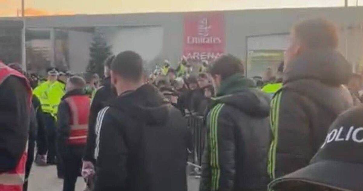 Stormzy caught in Celtic protest chaos and faces fury after watching Rangers win