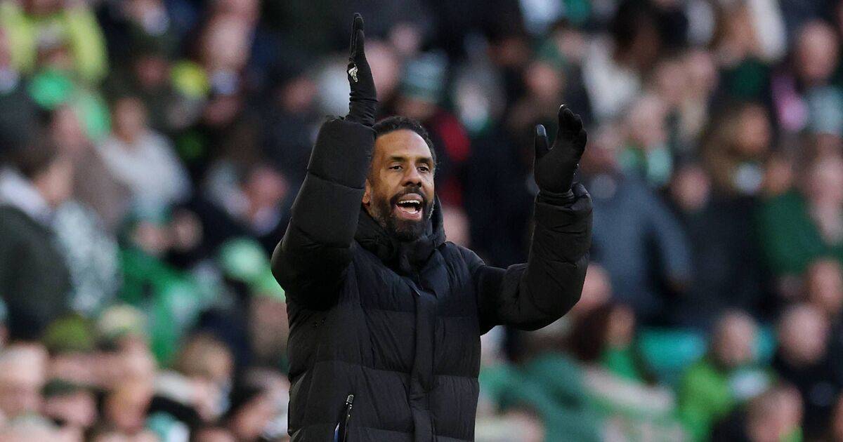 Wilfried Nancy reacts to Celtic defeat to Rangers as fans launch angry protest